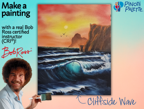Bob Ross Oil Painting - with Certified Ross Instructor Anam Bokhari
